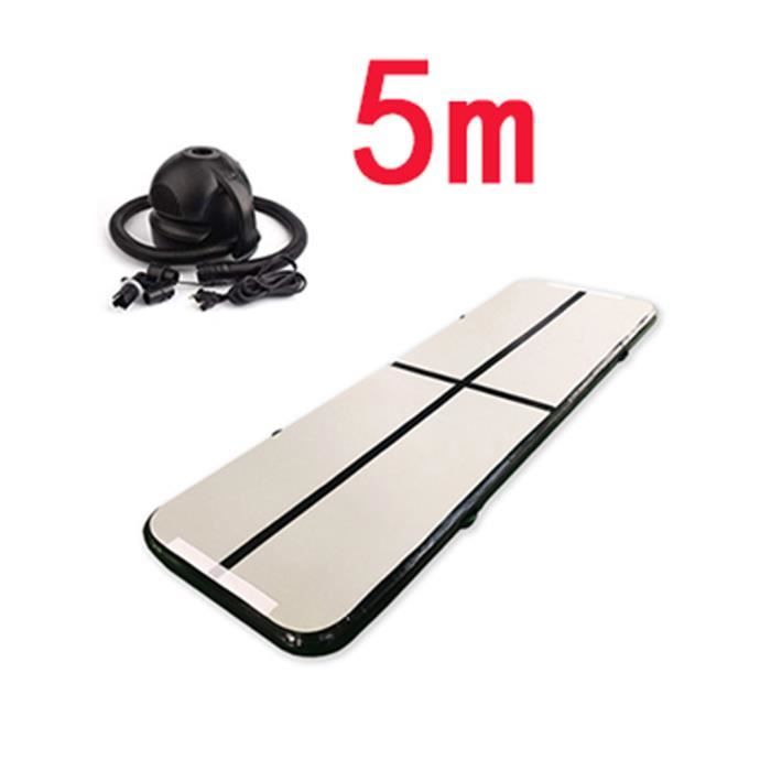 Livraison Gratuite 5 M Gonflable Gymnastique Matelas Gym Roller Air Piste Plancher Rouleau Air Adulte Tapis