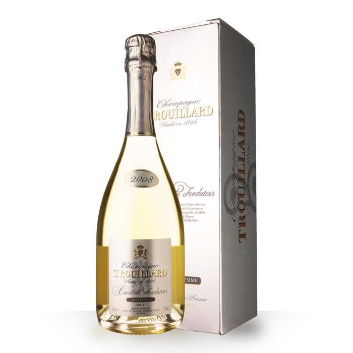Trouillard Cuvée du Fondateur 2008 Brut 75cl - Etui - Champagne