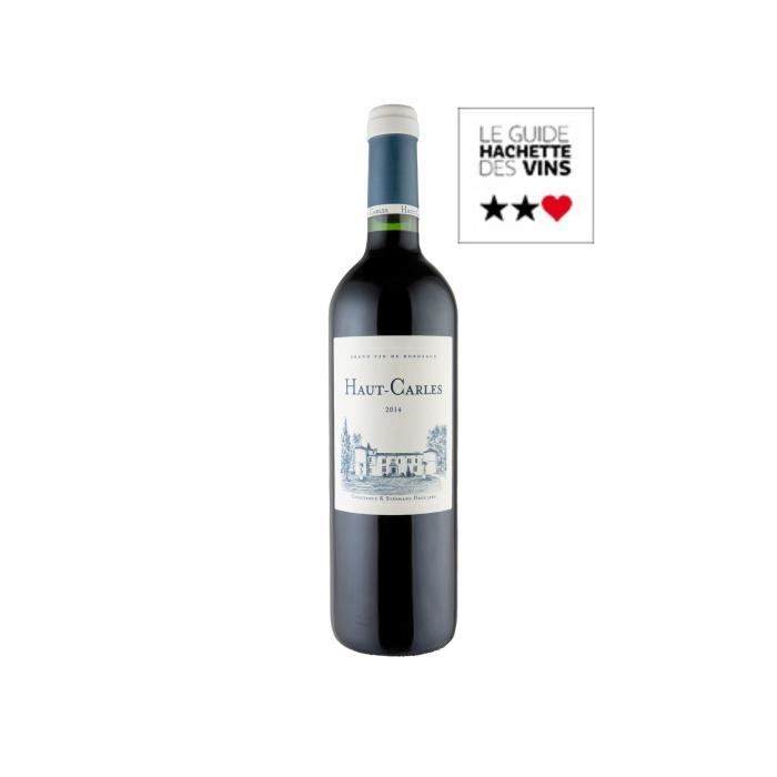 Haut-Carles - 2014 - Fronsac - Bordeaux - Vin rouge - Bouteille (75cl)