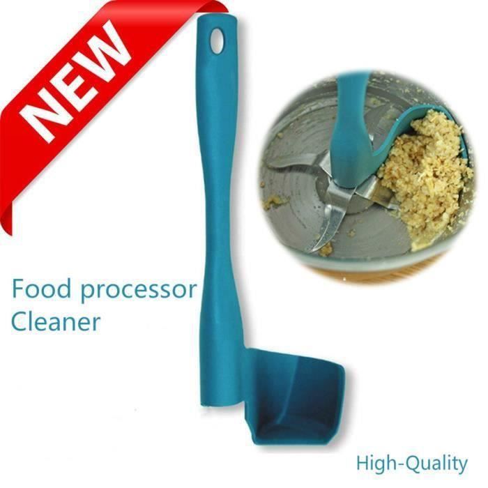 Grattoir Rotatif de Cuisine Outil Rotatif de Traitement des Aliments de Spatule pour des Barils de Mélange de Robot de Cuisine