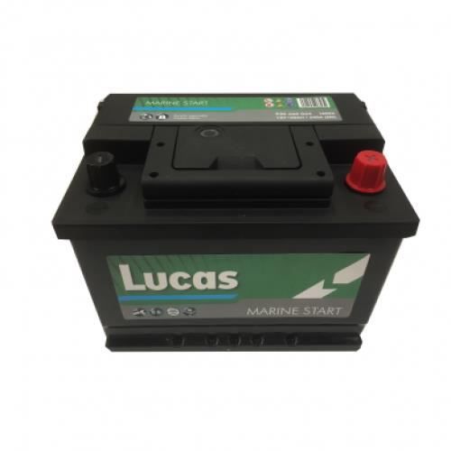 Batterie de démarrage Loisirs/Camping-cars Lucas Marine Starter LB2 LM02 12V 60Ah / 540A