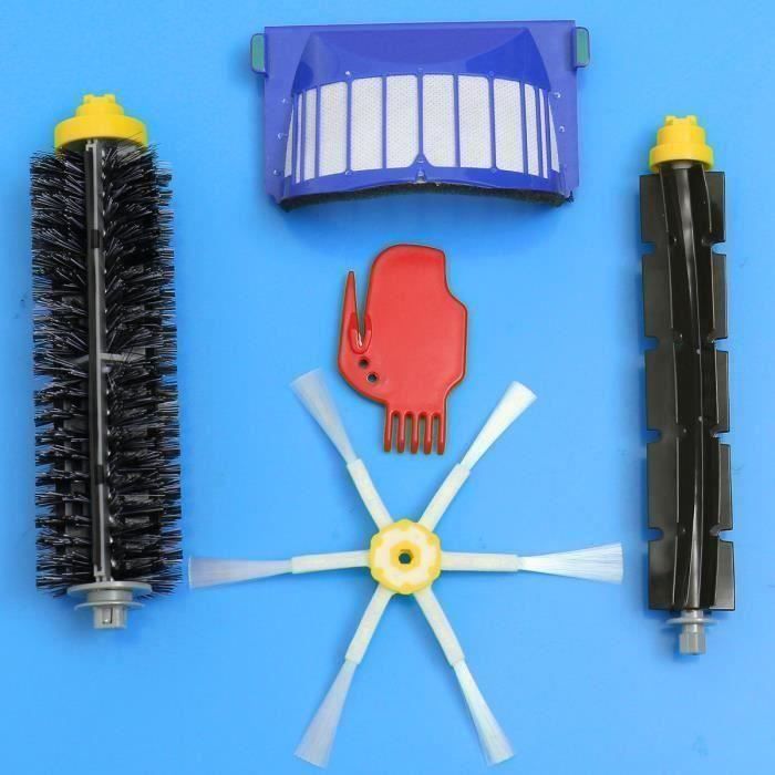 Kit Filtre + Brosse Latérale Pr iRobot Roomba 600 Series 620 630 650 660 Vacuum la07143