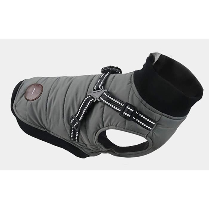 Morezi Manteau pour Chien avec Bande réfléchissante de sécurité, Harnais de Noël rembourré en Coton pour Chiots de Petit 396919