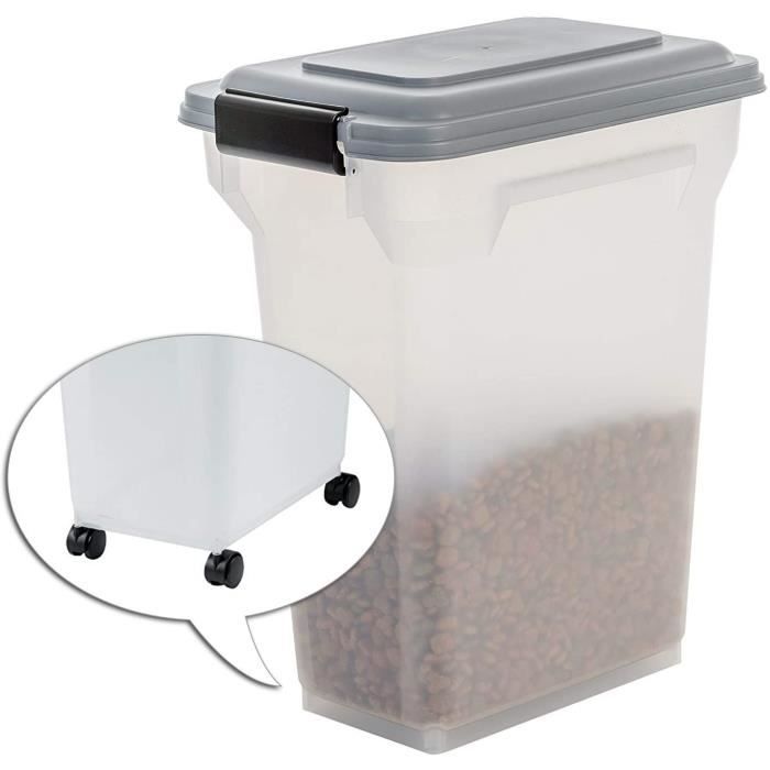 Gamelles et distributeurs pour chats Iris Ohyama Boîte à croquettes - boîte alimentaire hermétique - Air Tight Food Cont 105169
