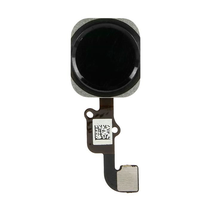 Bouton Home Complet avec nappe de connexion pour Apple iPhone 6 Noir