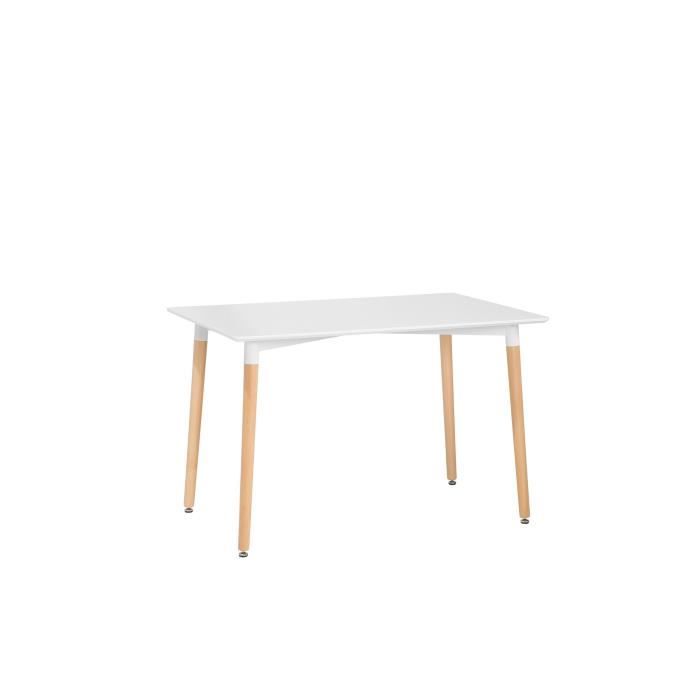 Table blanche 120 x 80 cm FLY