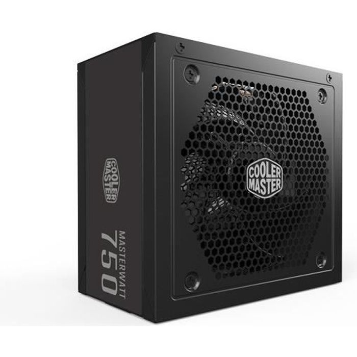 COOLER MASTER Alimentation PC MasterWatt 750 - Semi-modulaire - 80PLUS Bronze