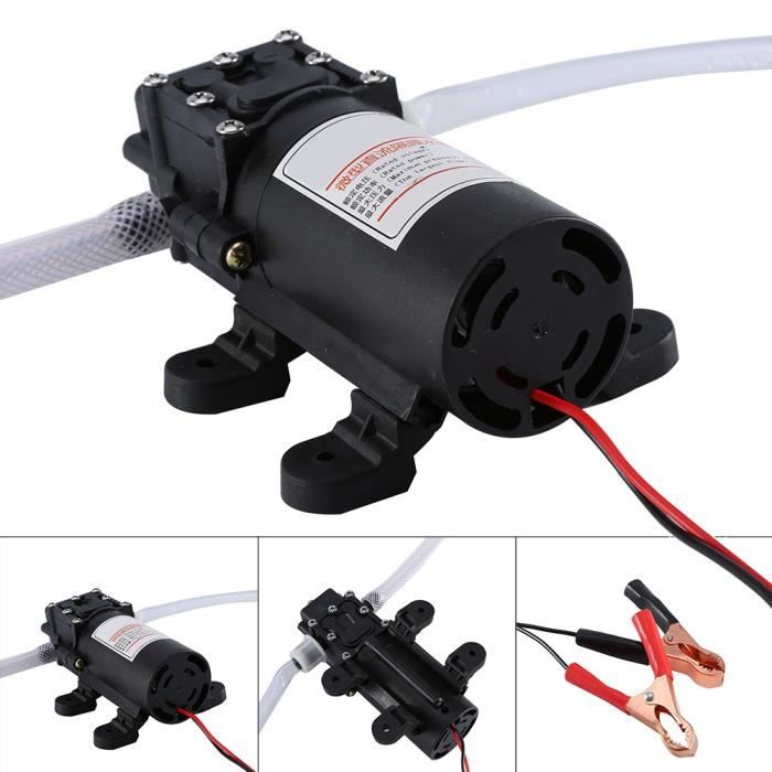 Pompe a vidange d'huile moteur par aspiration 12V Pompe d'extraction d'huile liquide d'automobile HB041-VIQ