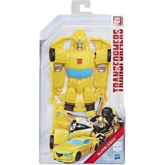 HASBRO Transformers Bumblebee Figurine Transformable 6 Etapes 25 Cms
