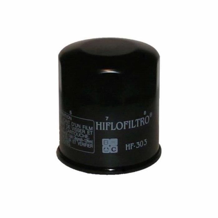 Filtre à huile Hiflofiltro HF303 pour moto quad