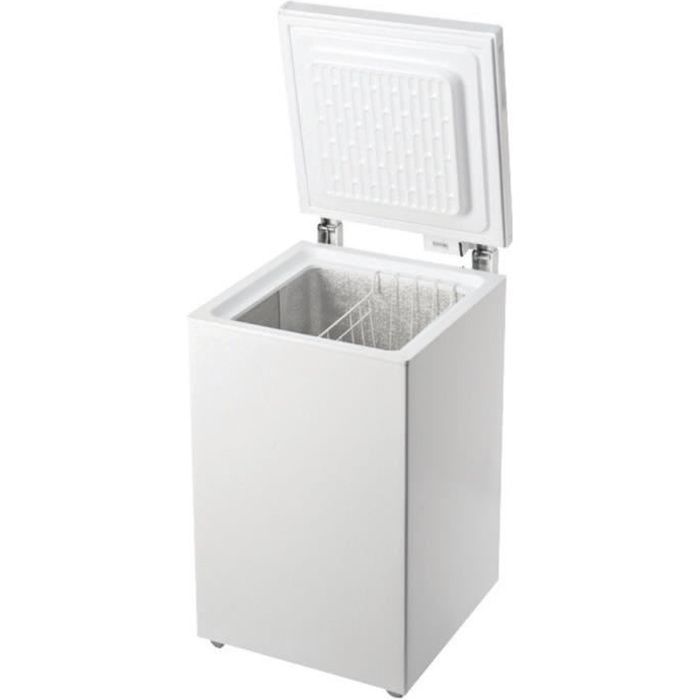 INDESIT - OS1A100 - Congélateur horizontal - 97L - A+ - 86 x 52,7 x 56,9cm - Blanc