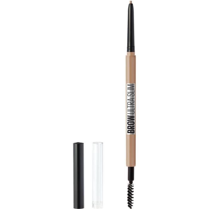 Maybelline New York - Brow Ultra Slim Crayon à Sourcils Rétractable Haute-Précision 00 Light Blond