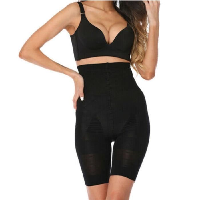 Femmes taille haute Body Shaper Shapewear ventre hanche contrôle Shorts pantalon Slim TOP DE COMPRESSION - T-SHIRT DE COMPRESSION