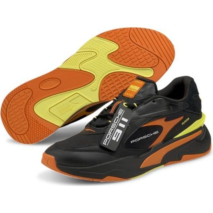 Chaussures de lifestyle Puma PL RS-Fast - noir/jaune/orange - 43