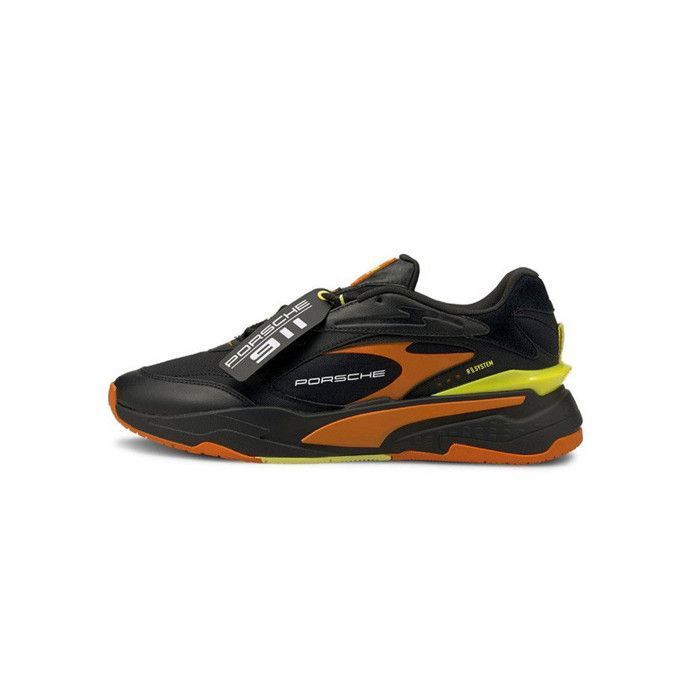 Chaussures de lifestyle Puma PL RS-Fast - noir/jaune/orange - 43