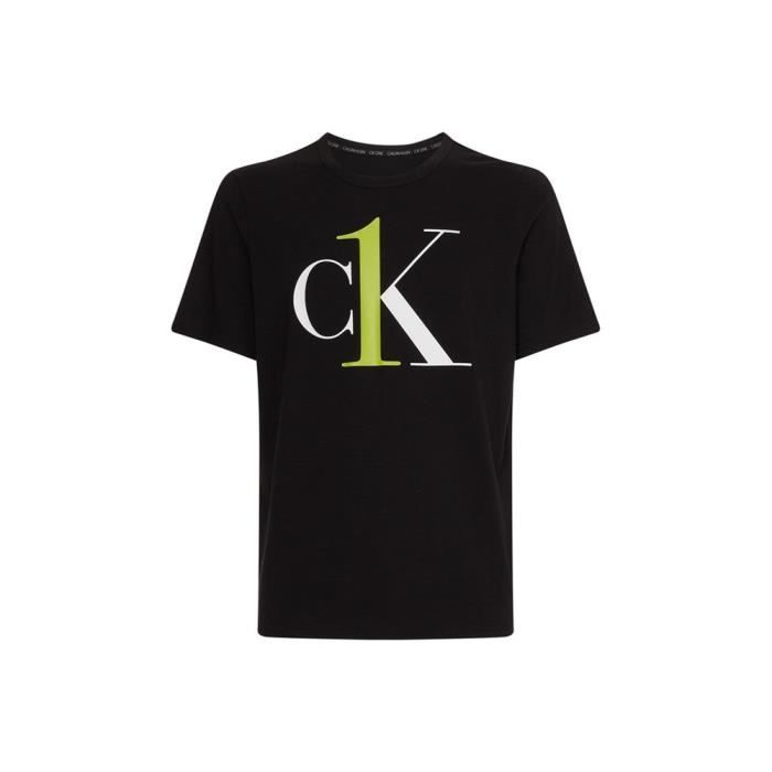 T-shirt CALVIN KLEIN 000NM1903E1W5 Noir - Homme/Adulte