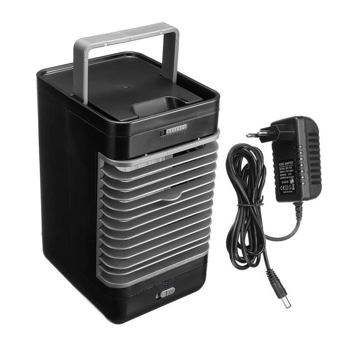 Portable Climatiseur Ventilateur à 2 Vitesses Refroidisseur d'Air Froide Humidificateur Maison Bureau Voyage