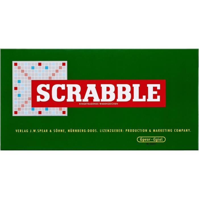 Piatnik - 55011 - Jeu de Plateau - Scrabble - Edition Anniversaire - Version Allemande