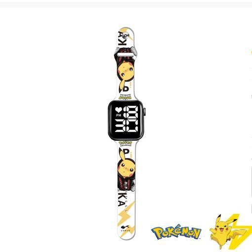 Montre pokemon Pikachu style A.watch Blanche