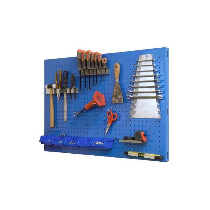 Panneau d'organisation des outils 'Kit Panneau Click' Bleu 900 x 600mm