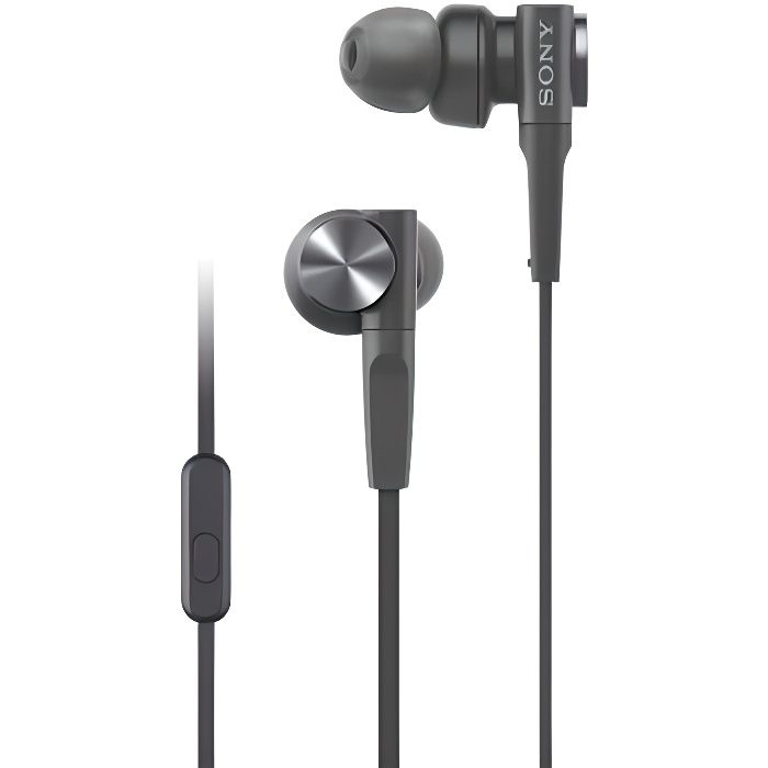 Ecouteurs intra auriculaires filaires Sony MDR XB50AP Noir