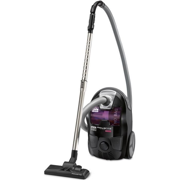 ROWENTA RO6229EA Aspirateur traîneau sans sac X-Tream Power Cyclonic - 750W - 82 dB - A - Noir