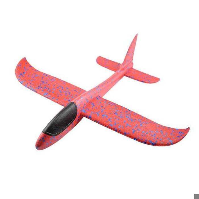 Avion Planeur élastique – Modèle à Lancer Main – Fuselage Plastique – 15-50 Secondes De Vol – Pour Enfants Et Adultes