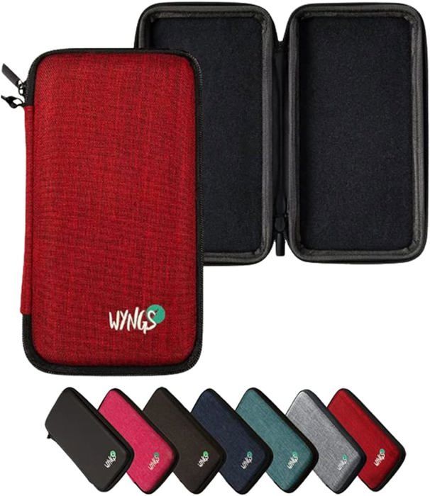 Casio fx-92 Collège avec Housse de Protection Rouge et Manuel (88