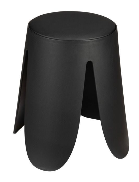 WENKO Tabouret Design Moderne COSIMO Assise Rembourrée 3en1: Siège Table dappoint ou Panier Salon Salle de Bain Noir WENKO Tabouret Design Moderne COSIMO Assise Rembourrée 3en1: Siège Table dappoint ou Panier Salon Salle de Bain Noir