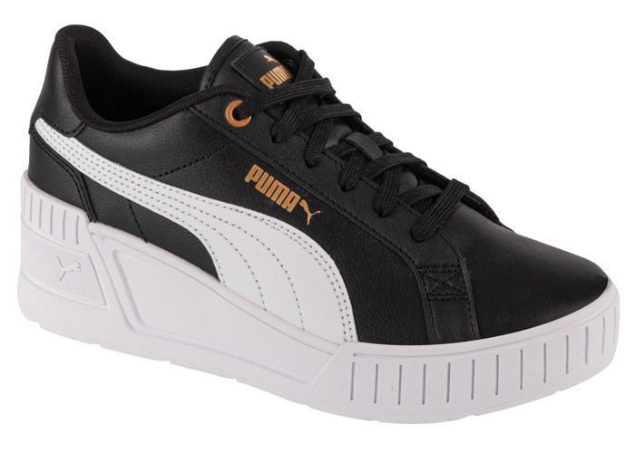 Puma Baskets Sneakers Femme Noir Puma Karmen Wedge