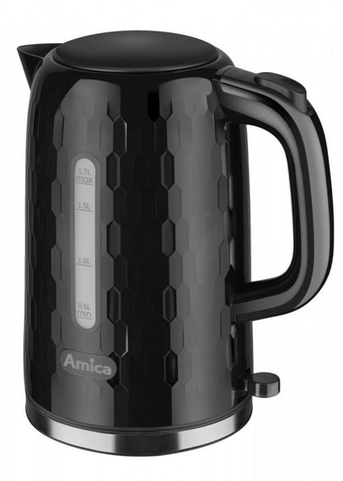 Bouilloire - AMICA - KM 3010 - Noire - 250 x 150 x 210 mm - Petit électroménager