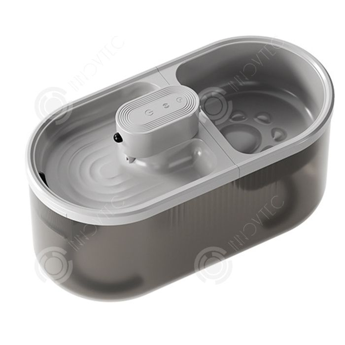 Comparer les prix de INN Fontaine a eau chat 4.5l grande capacité sans fil détection intelligente silencieuse fontaine à eau pour animaux de compagnie