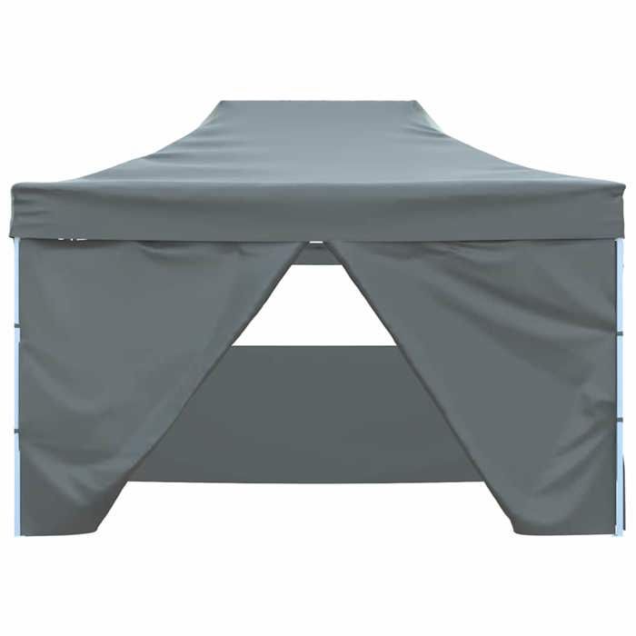 Bonne qualité - Barnum dextérieur - anti-UV - Tente de réception pliable - Bonnie - avec 4 parois 3x4 m Acier Anthracite DECO