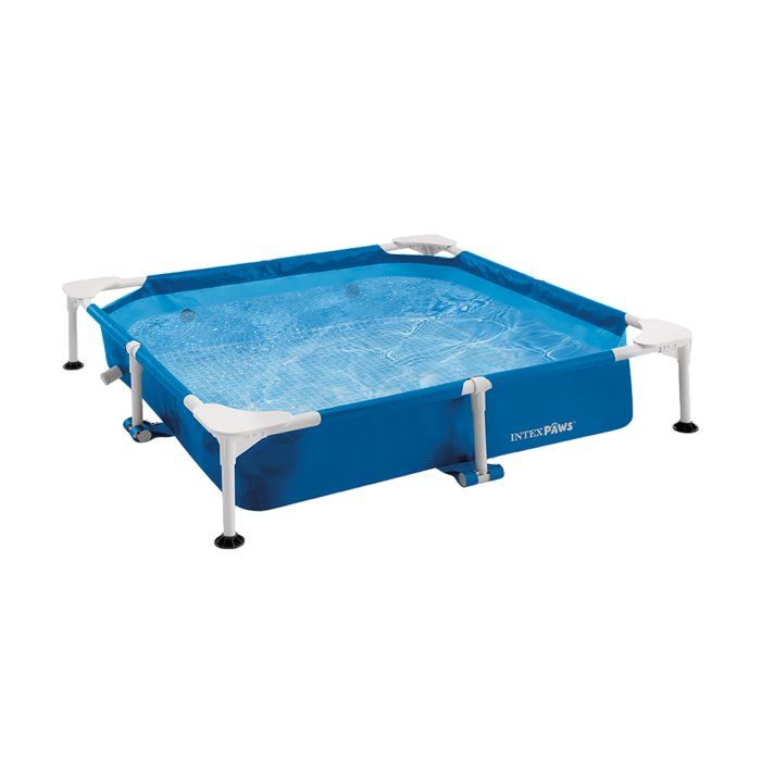 Kit Piscine pour animaux INTEX - 152 x 152 x 030 m - Carré - 48402NP