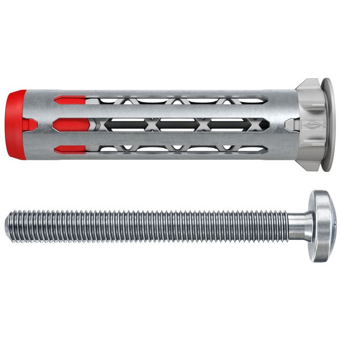 Cheville - FISCHER - DuoHM - 4x55 mm - 4 pcs - Fixation pour corps creux Cheville - FISCHER - DuoHM - 4x55 mm - 4 pcs - Fixation pour corps creux