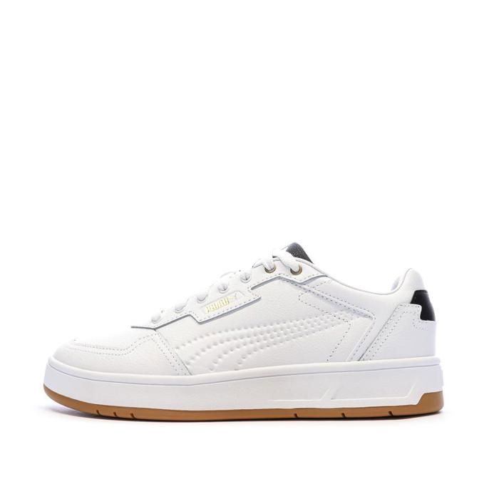 Puma Baskets Blanches Homme Puma Court Classic Lux