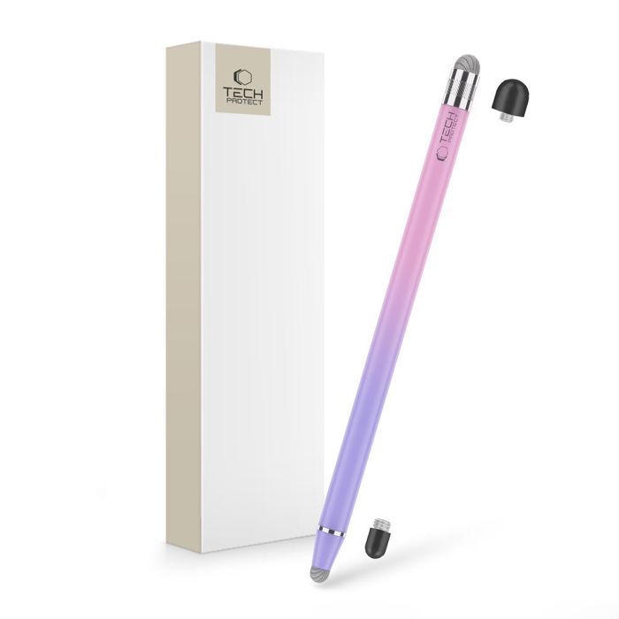 Stylet Tech Protect 4 Pointes Compatible Téléphones et Tablettes Réponse Rapide Plastique