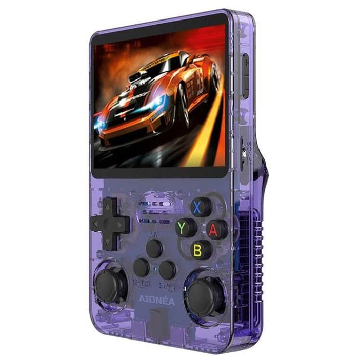 Console Portable Rétro RGB20S - Écran 3,5 Pouces, 16Go + 128Go, 3500mAh, Jeux Inclus