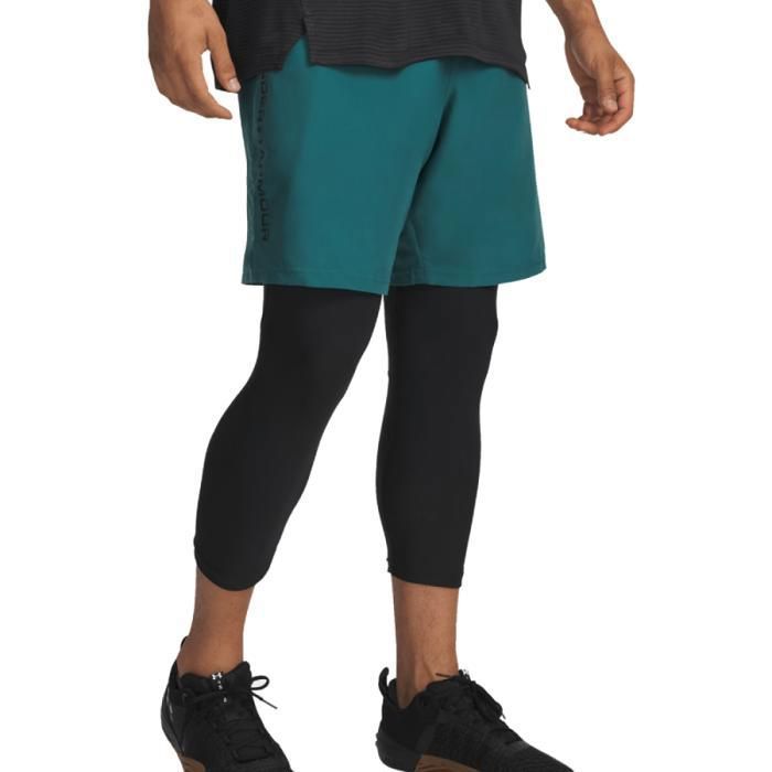 Short de course homme 21 cm- séchage rapide et confortable Under Armour vert
