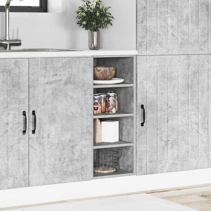 En PromotionMeuble pour cuisine - COCO - Placard bas de cuisine - Riga Gris béton 30x445x815cm - bois dingénidoy14m En PromotionMeuble pour cuisine - COCO - Placard bas de cuisine - Riga Gris béton 30x445x815cm - bois dingénidoy14m