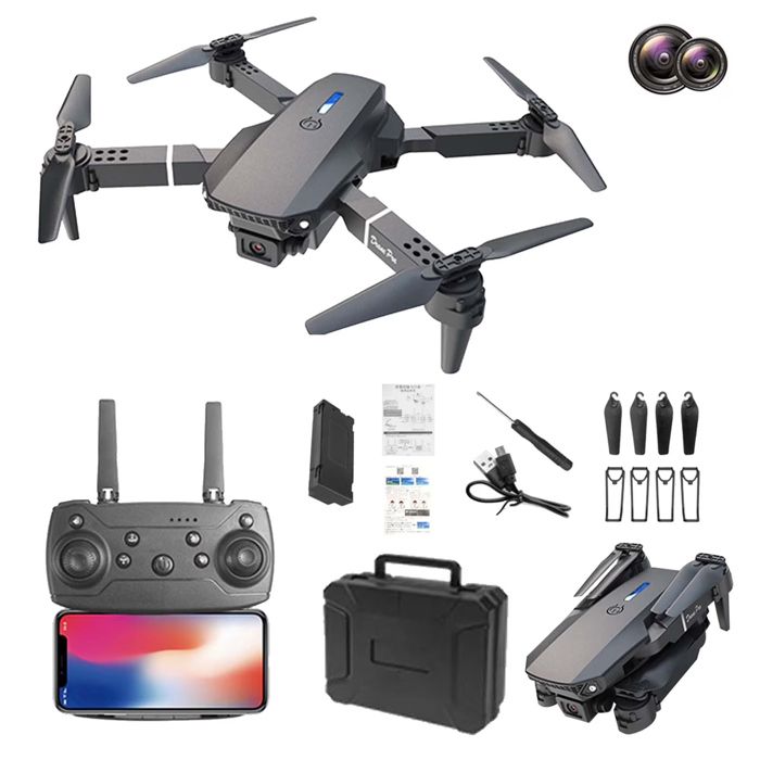 Drone avec caméra HD 1080p FPV WiFi contrôle gestuel maintien daltitude vol programmé contrôle ACCESSOIRES FABRICATION MAISON