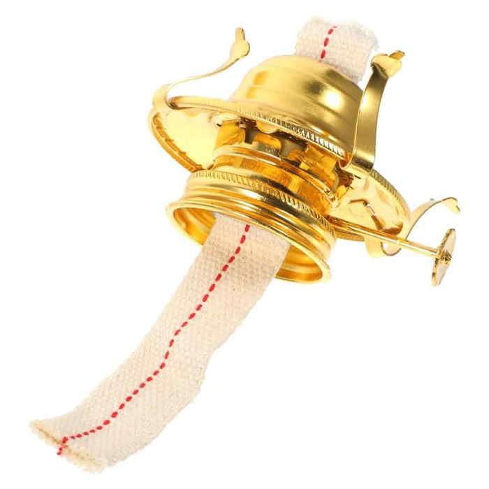 Support + ensemble mèches lampe pétrole pièces rechange brûleur extérieur