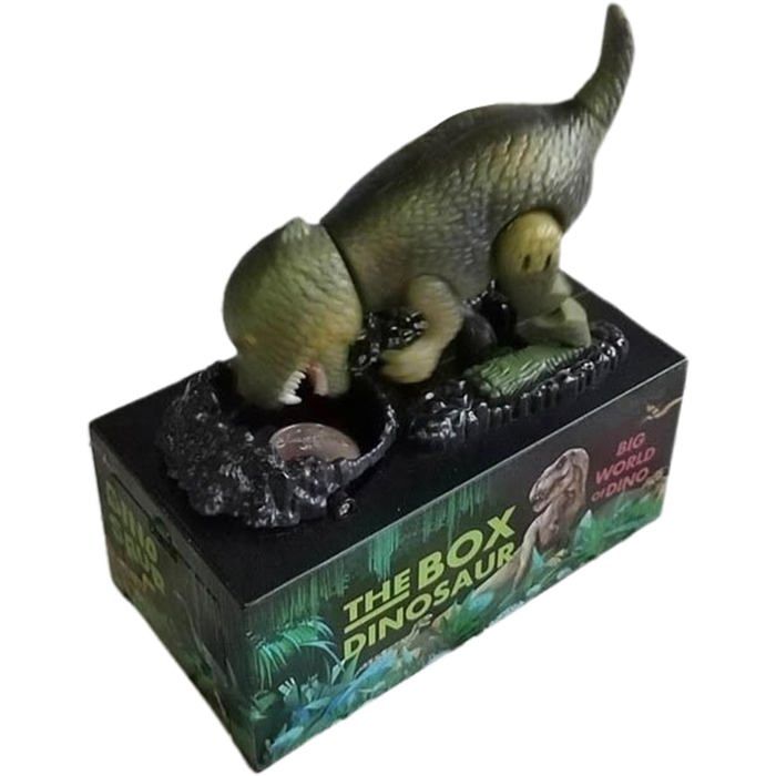 Cette tirelire électronique en forme de dinosaure pour enfants est durable et possède une fonction musicale