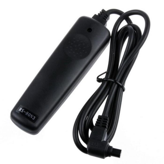 Telecomando Canon RS-80 N3 Con Cavo 80 Cm - Per Fotocamere Reflex, Scatto Remoto Facile E Stabile