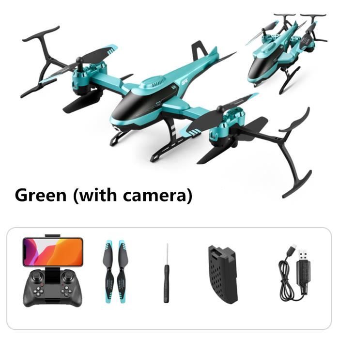 Bleu avec caméra 4K - Mini Drone télécommandé en alliage ABS RTF, Avec  bouton de décollage, Application'altit - Cdiscount Jeux - Jouets