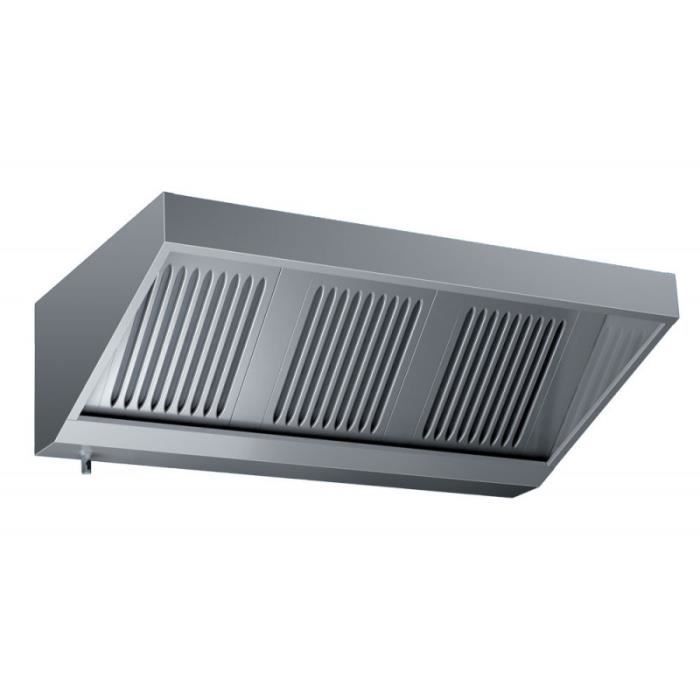 Furnotel - Hotte statique - Hauteur 400 mm - Avancée 938 mm - Longueur 3500 mm - H39935 main image 1