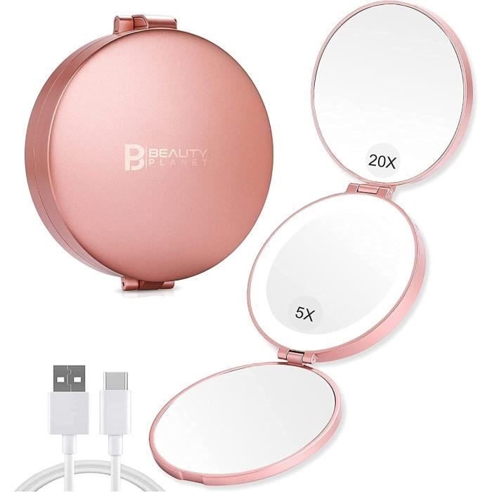 Miroir Grossissant X20 Lumineux