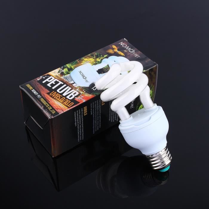 AMPOULE LED Lampe à économie d'énergie UV de serpent de tortue de l