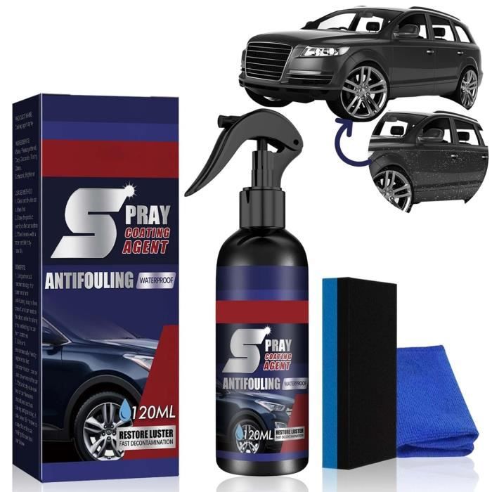 High Protection 3 en 1 Voiture, 3 in 1 High Protection Quick Car Coating  Spray, Nano Spray Anti-Rayures Pour Voiture, (120ml) - Cdiscount Auto