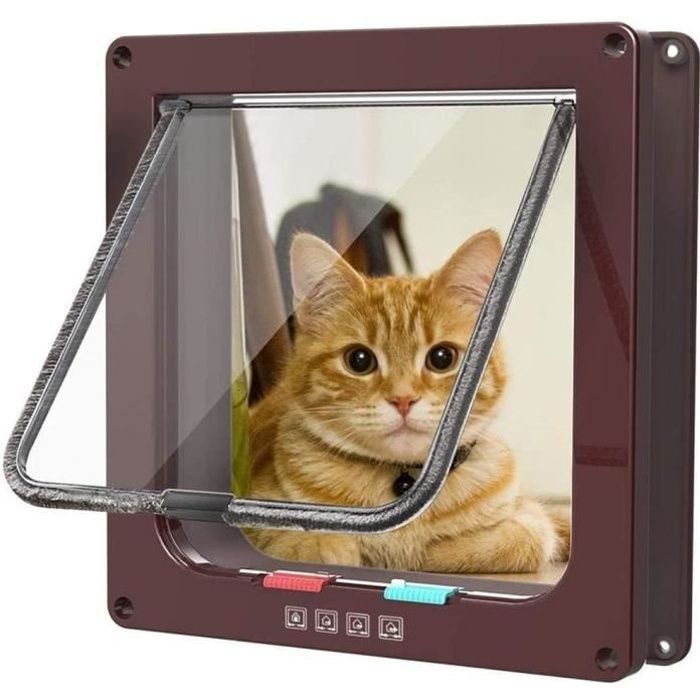 SUREFLAP Grande Chatière à Puce électronique Pour Grand Chat Ou Petit Chien
